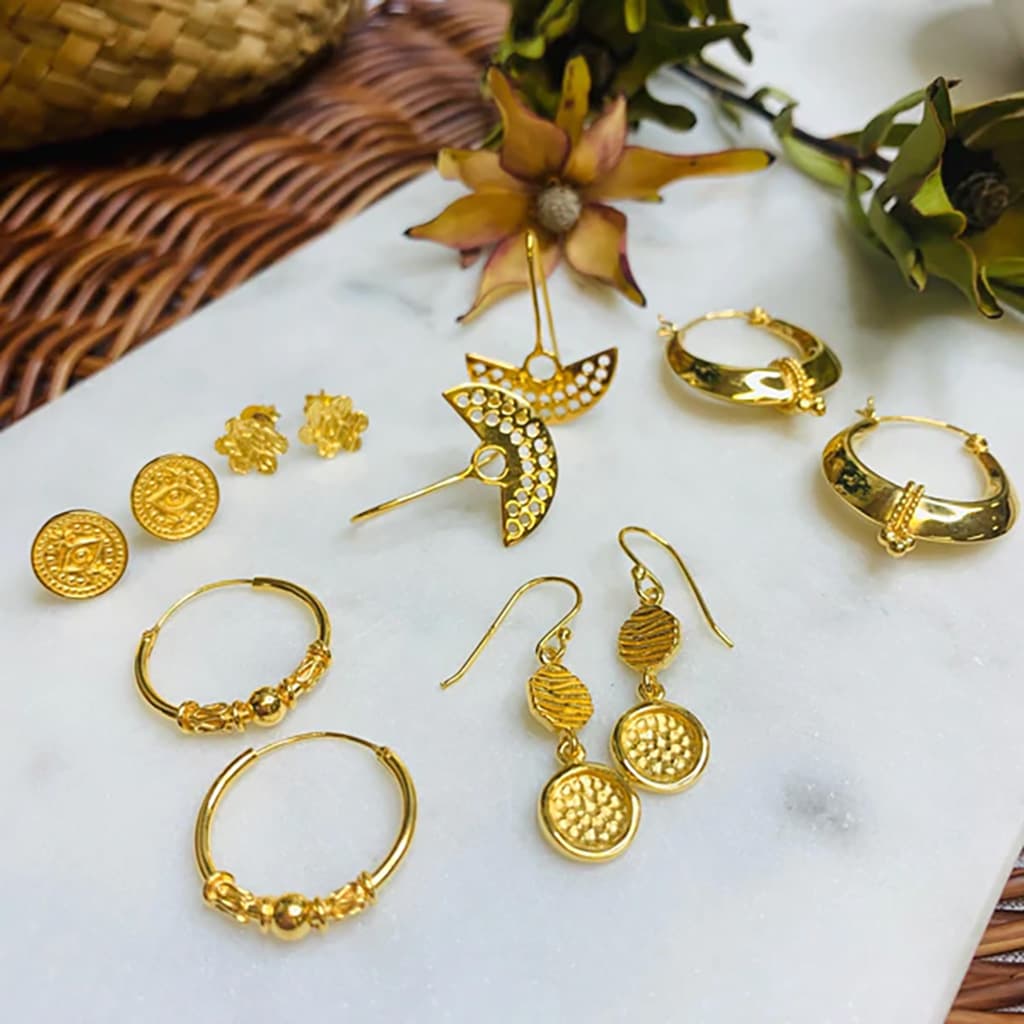 Imperial Studs Gold - Regarde Jewellers