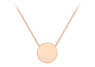 Rose Gold Pendant Necklace