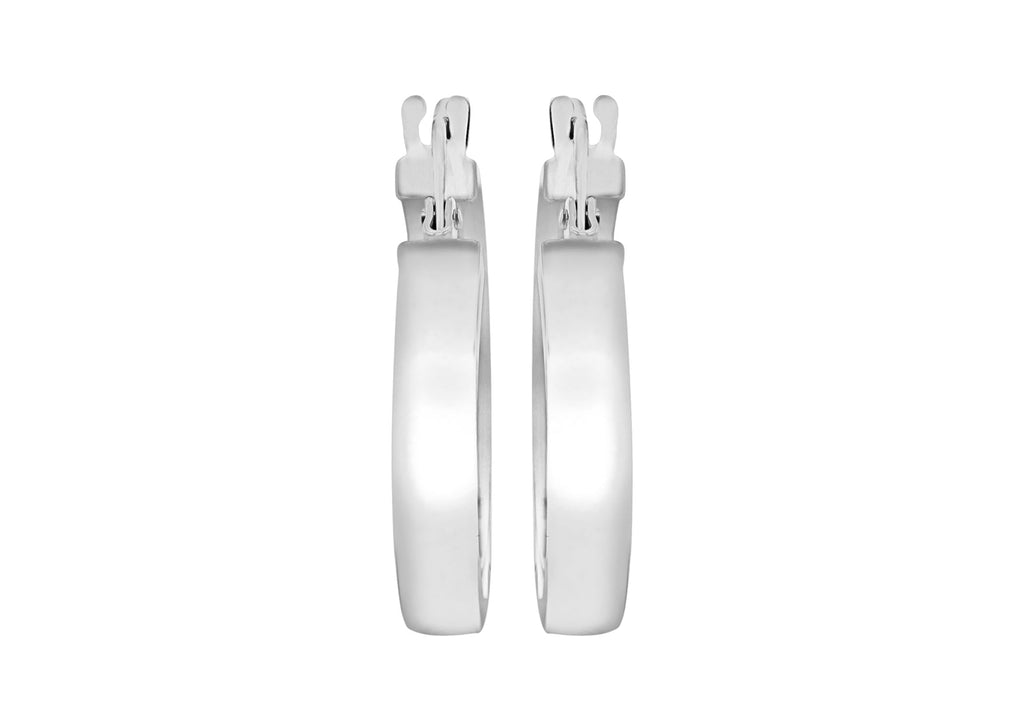 White Gold Earrings