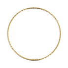 9K Yellow Gold Textured Bangle 19cm