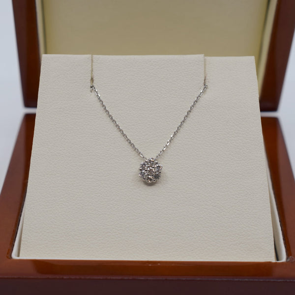 Diamond platinum pendant discount
