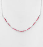 Beaded Pink Tourmaline Necklace - Regarde Jewellers