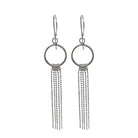 Circle Tassel Earrings - Regarde Jewellers