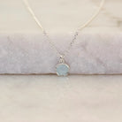 Fine Treasures Aqua Chalcedony Necklace - Regarde Jewellers