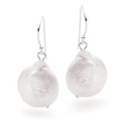 Freshwater Coin Pearl Earrings - Regarde Jewellers