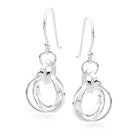 Intertwined Circles Drop Earring - Regarde Jewellers