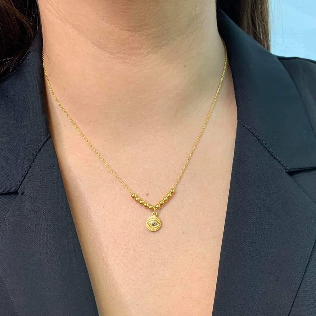 Iris Necklace Gold - Regarde Jewellers