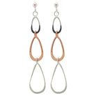 Modern Teardrop Trio Earrings - Regarde Jewellers