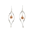 Spiral Earrings with Ball Detail - Regarde Jewellers