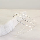 The Big Tease Silver Hoop/Stud Earrings - Regarde Jewellers