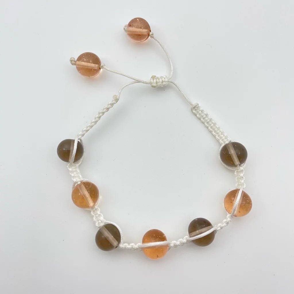 Upcycled Vintage Glass Beaded Bracelet - Regarde Jewellers